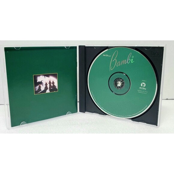 Walt Disney Bambi Soundtrack CD Tested Works Great Vintage Music Album - Picture 7 of 7